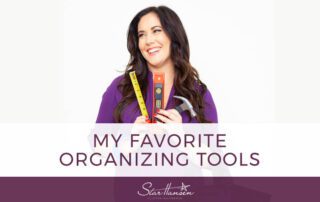 My Favorite Organizing Tools title