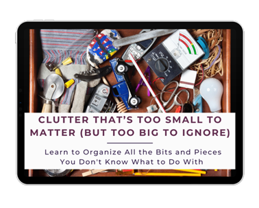 CLutter thats too small to matter