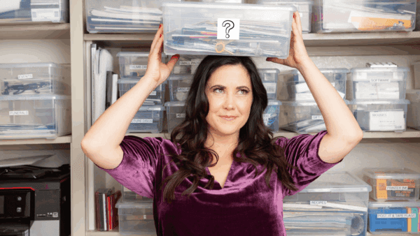 Star Hansen - Professional Organizer - The Question Mark Box