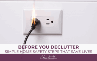 BEFORE YOU DECLUTTER