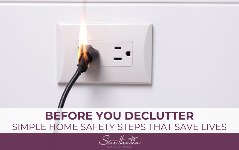 BEFORE YOU DECLUTTER